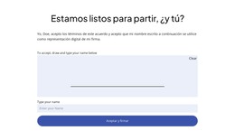 Inicie Su Proyecto De Consultoría: Plantilla HTML Adaptable