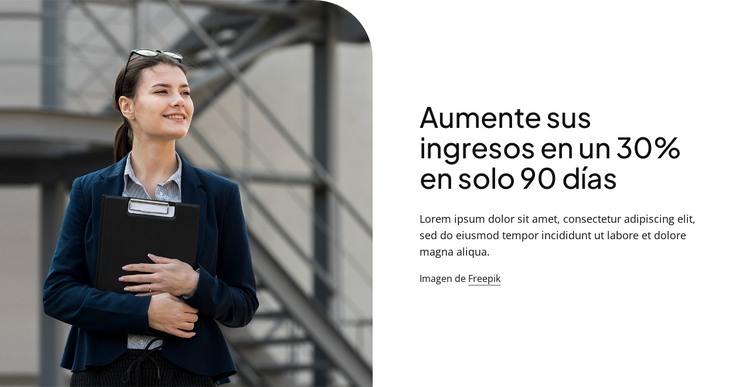 Servicios de consultoría estratégica Plantilla HTML