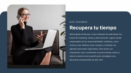 Servicios De Apoyo Empresarial Plantilla Joomla