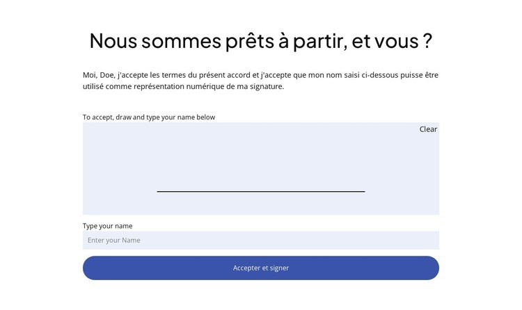 Démarrez votre projet de conseil Conception de site Web