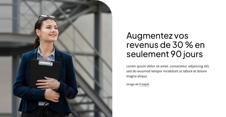 Services de conseil stratégique Modèle CSS