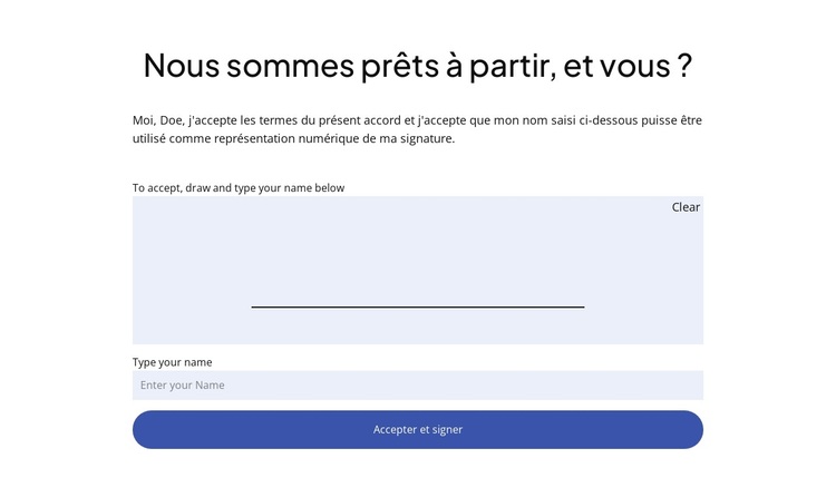 Démarrez votre projet de conseil Thème WordPress