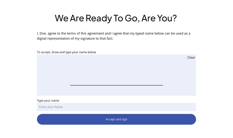 Start your consulting project HTML Template