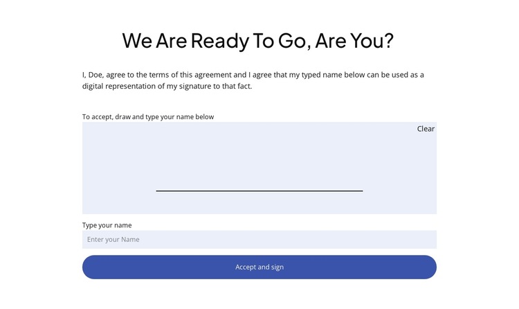 Start your consulting project HTML5 Template