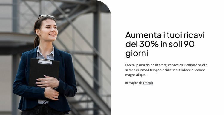 Servizi di consulenza strategica Modello