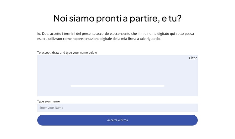 Avvia il tuo progetto di consulenza Modello di sito Web