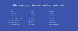Ostatnio Ukończone Projekty