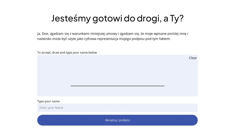 Rozpocznij swój projekt konsultingowy Szablon CSS