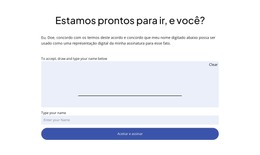 Inicie Seu Projeto De Consultoria - Modelo HTML Responsivo
