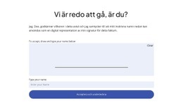 Starta Ditt Konsultprojekt - Responsiv HTML-Mall