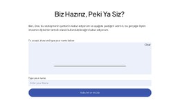 Danışmanlık Projenizi Başlatın Için CSS Menüsü