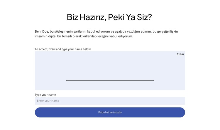 Danışmanlık projenizi başlatın HTML Şablonu