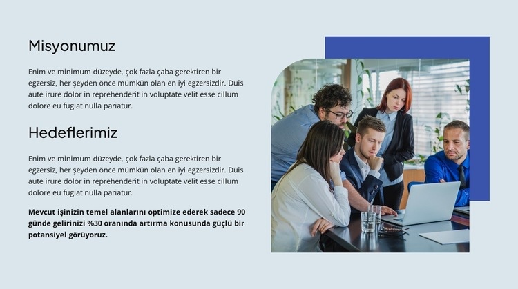 Güvendiğiniz danışmanlarla tanışın Şablon