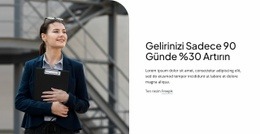 Stratejik Danışmanlık Hizmetleri Web Sitesi Tasarımı