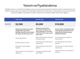 Yatırım Ve Fiyatlandırma