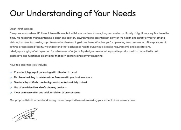 Custom consulting quote Html Code Example