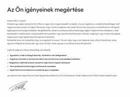 Egyedi Tanácsadási Árajánlat