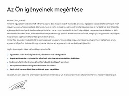 Egyedi Tanácsadási Árajánlat