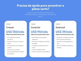 Planos Flexíveis Para Cada Cliente