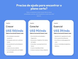 Planos Flexíveis Para Cada Cliente