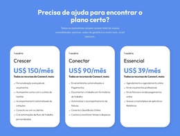 Planos Flexíveis Para Cada Cliente