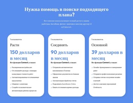 Гибкие Планы Для Каждого Клиента WordPress Тема