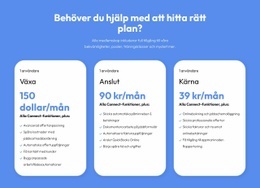 Flexibla Planer För Varje Kund