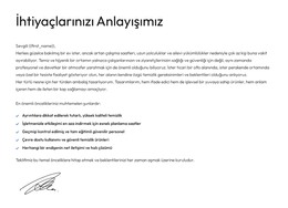 Özel Danışmanlık Teklifi