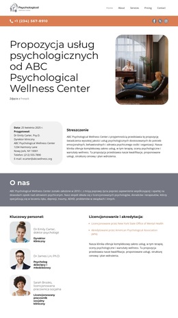 Najbardziej Kreatywny Motyw WordPress Dla Centrum Zdrowia Psychologicznego