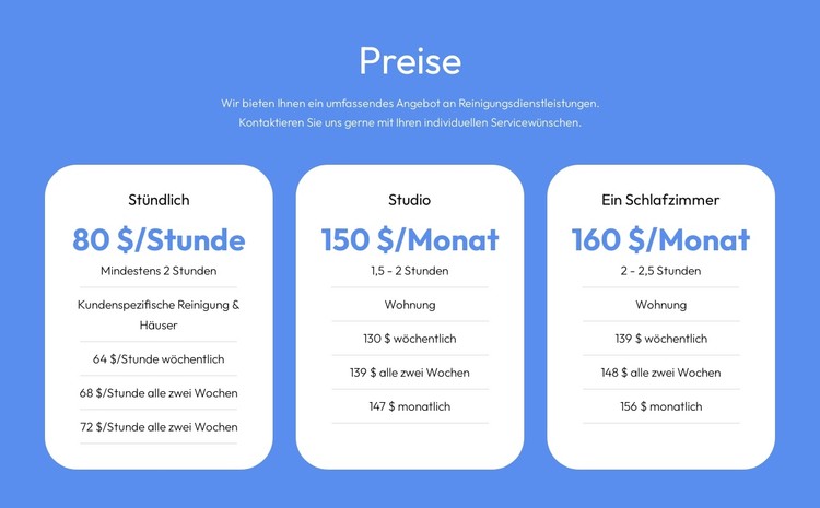 Kostengünstige Beratungslösungen CSS-Vorlage