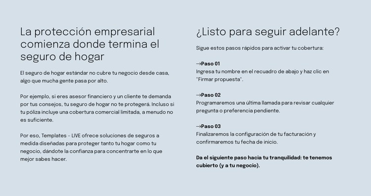 Seguro inteligente Plantilla CSS