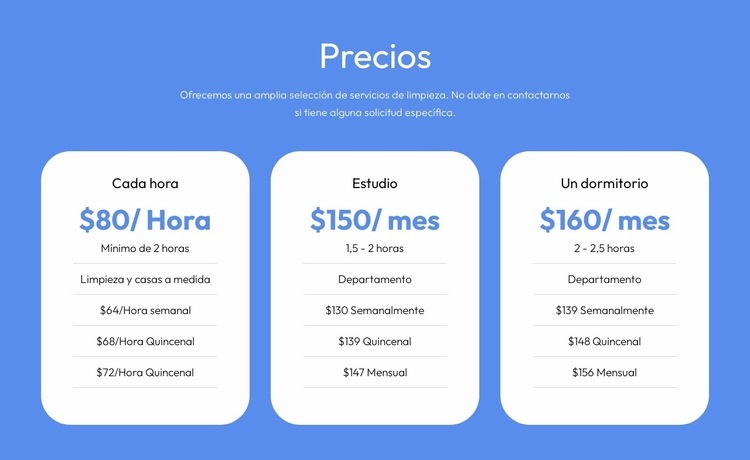 Soluciones de consultoría asequibles Plantilla