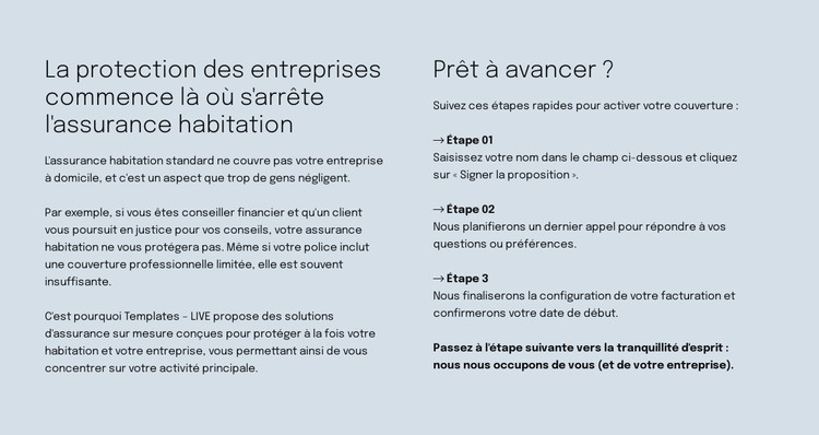 Assurance intelligente Conception de site Web