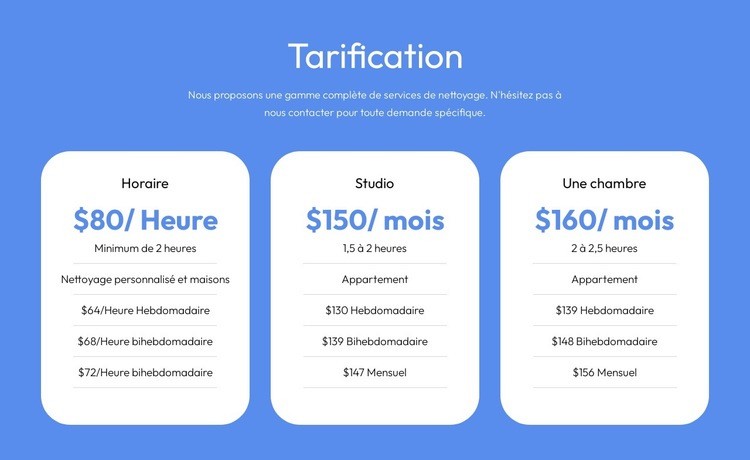 Solutions de conseil abordables Modèle
