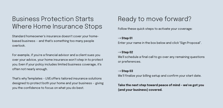 Smart insurance Html Code Example