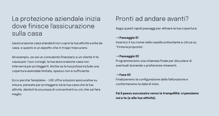 Assicurazione intelligente Tema WordPress