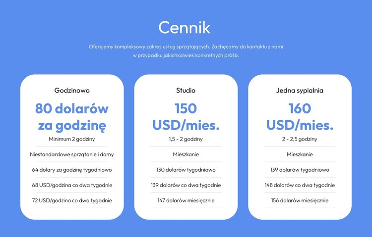 Przystępne cenowo rozwiązania konsultingowe Szablon CSS