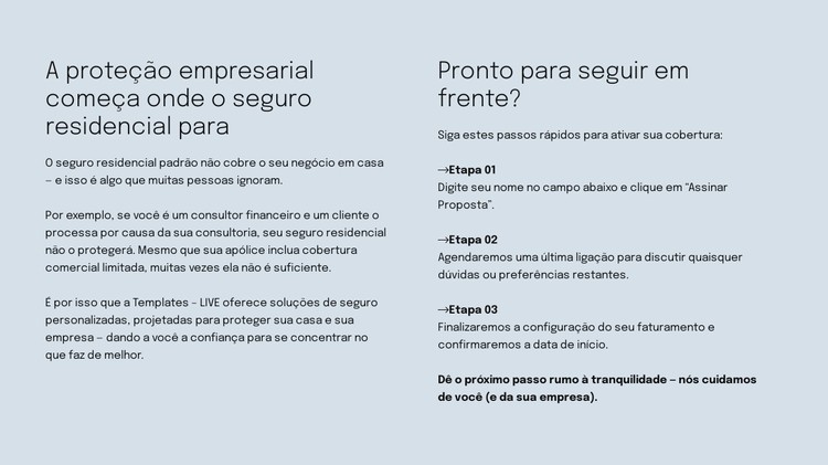 Seguro inteligente Template CSS