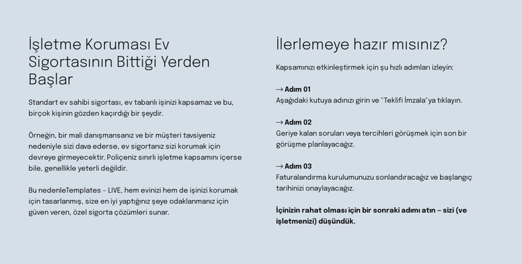 Akıllı sigorta WordPress Teması