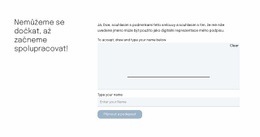 Zdarma CSS Pro Kontaktní Formulář Pro Stránku S Nabídkami