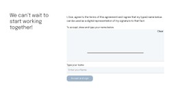 Contact Form For Proposal Page CSS Template