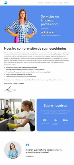 Propuesta De Limpieza - Plantillas Gratuitas