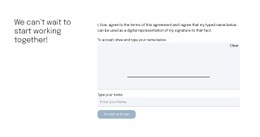 Contact Form For Proposal Page - Responsive Html Code