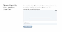 Contact Form For Proposal Page