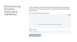 Darmowy CSS Dla Formularz Kontaktowy Dla Strony Z Ofertą