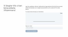 Gratis CSS För Kontaktformulär För Offertsida