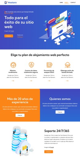 Alojamiento potente Plantillas CSS