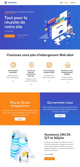 Hébergement puissant Modèles CSS