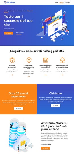 Hosting potente Modelli CSS