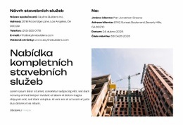 Optimalizace Výkonnosti Firmy Šablona